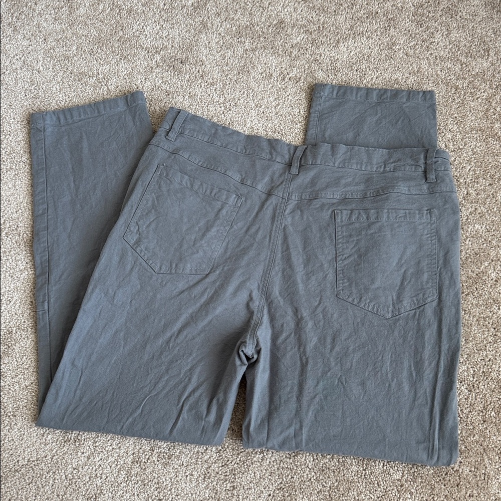Free Fly Men’s Grey Chino Pants - Picture 2 of 8